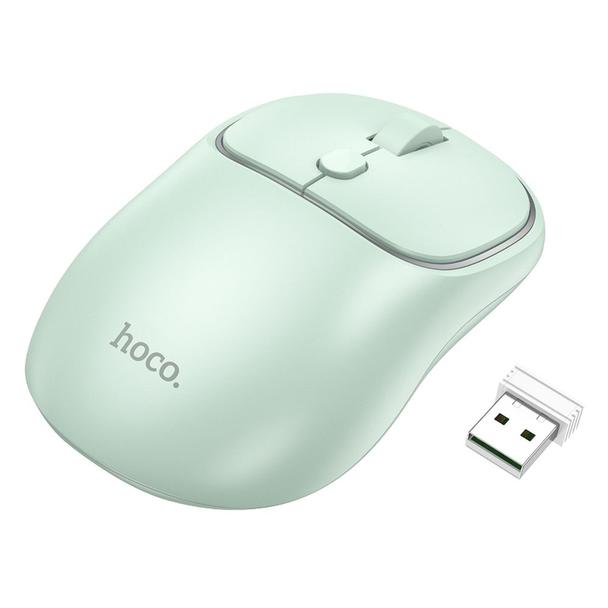 Myszka bezprzewodowa Hoco 2,4G 1600 dpi GM25 zielona