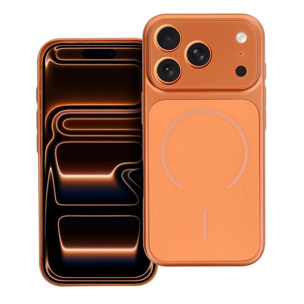 Futerał do iPhone 11 PRO MAX Make 17 zgodny z MagSafe pomarańczowy