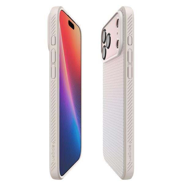 SPIGEN futerał LIQUID AIR IPHONE 17 PRO MAX NATURAL TITANIUM