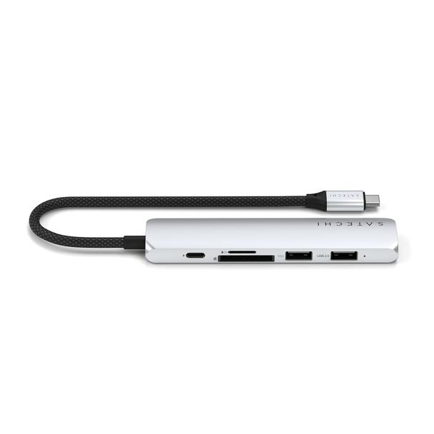 SATECHI adapter HUB 6w1 Typ C ST-P6SS srebrny
