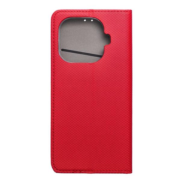 Etui z klapką na Xiaomi 15T PRO Smart Case Book czerwone