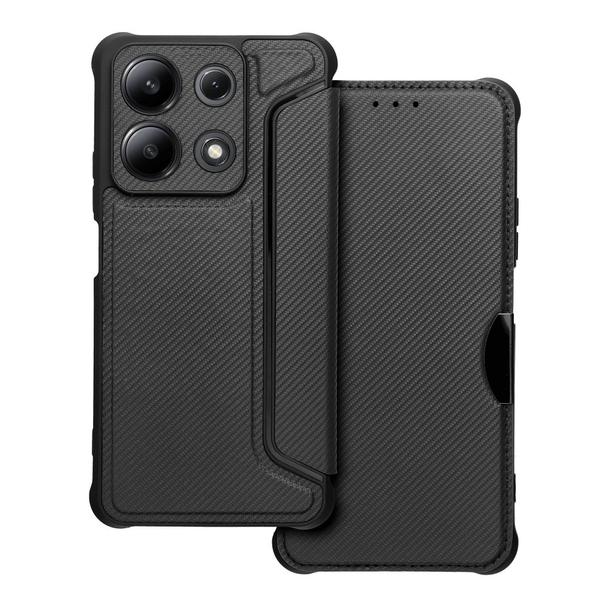 Etui z klapką na Xiaomi Redmi NOTE 13 4G Razor Book czarne