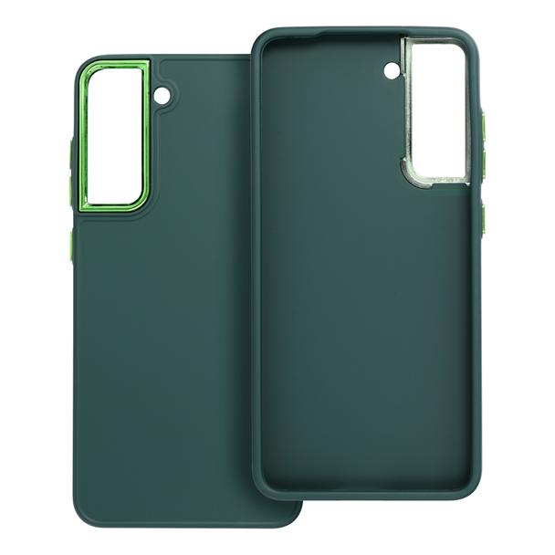 Futerał do Samsung S21 FE Frame zielony