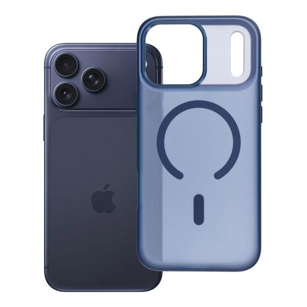 Futerał do iPhone 17 PRO MAX Flexline Mag Cover zgodny z MagSafe granatowy