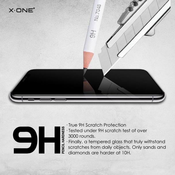 Szkło hartowane X-ONE 3D - do iPhone Xs/11 Pro czarny