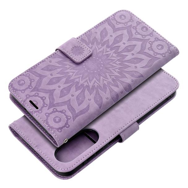 Etui z klapką na Xiaomi Redmi NOTE 15 PRO 5G Mezzo Book mandala fioletowe
