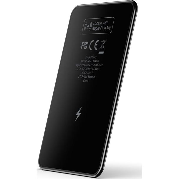 Lokalizator zgodny z Apple Find My Satechi FindAll Wallet Card w formie karty ST-LFAWCK czarna