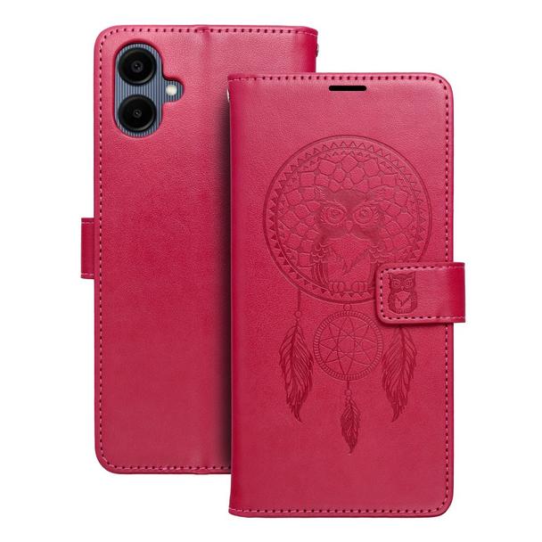 Etui z klapką na Samsung A06 Mezzo Book łapacz snów magenta