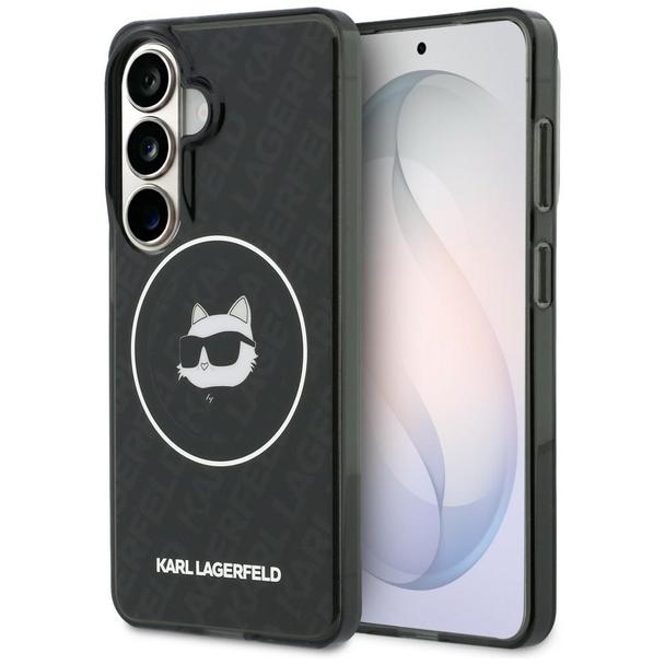KARL LAGERFELD futerał do SAMSUNG S26 KLHMS26SHMKBCHOK (Magnetic IML Repeated Logo and Choupette) czarny