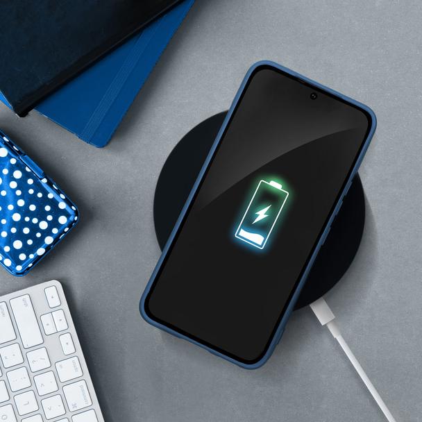 Etui na Oppo Reno 16 F 5G / 16 FS 5G Silicone niebieskie