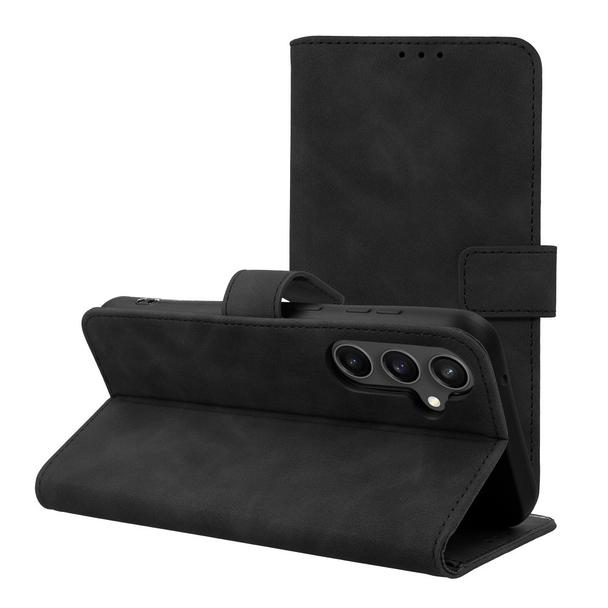 Etui z klapką na Samsung S23 FE Tender Book czarne