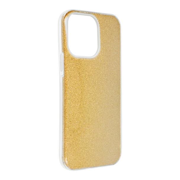 Futerał do iPhone 14 PRO MAX Shining złoty
