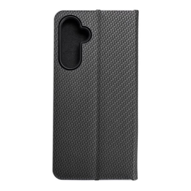 Etui z klapką na Samsung A54 5G Luna Book Carbon czarne