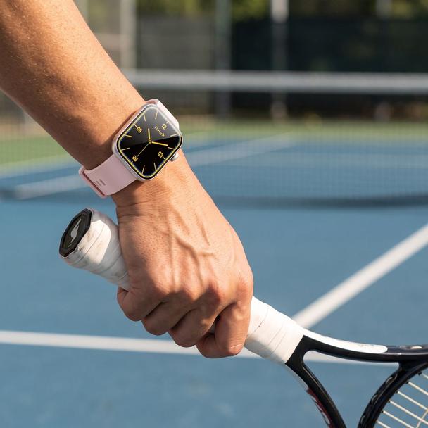 Smartwatch TITMO E-150 (AMOLED, bluetooth call) różowy 0INT