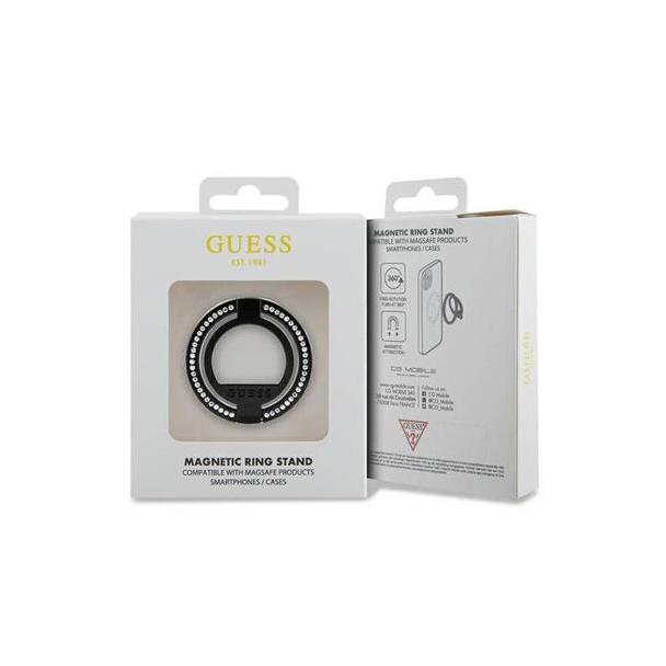 GUESS ring stand GUMRSALDGK (Rhinestones) czarny