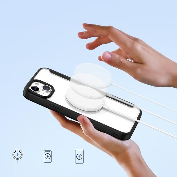 DUX DUCIS kabura SKIN X PRO kompatybilna z MagSafe do IPHONE 15 Plus czarna