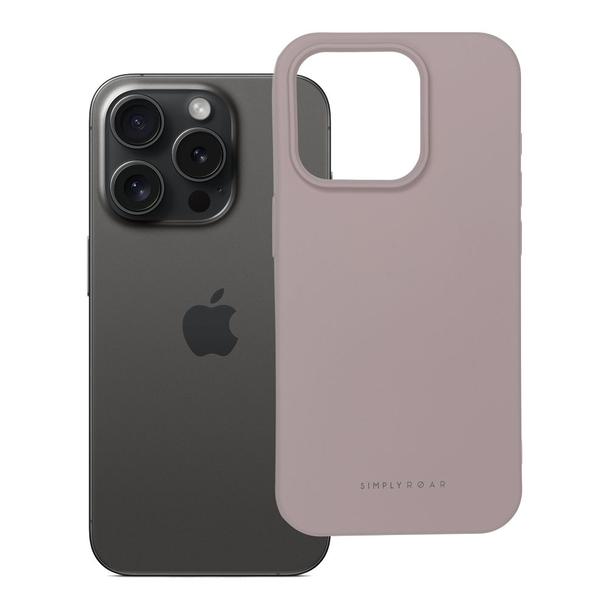 ROAR futerał SPACE do IPHONE 15 Pro pudrowy róż
