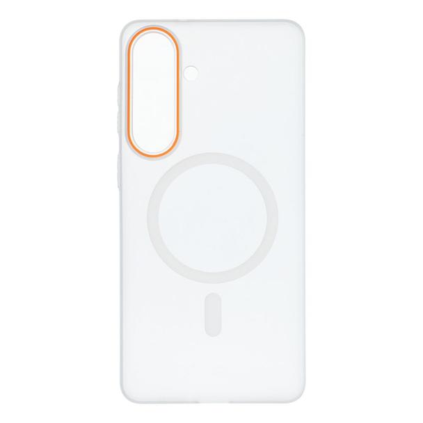 Futerał do Samsung S26 PLUS Go Orange zgodny z MagSafe transparentny