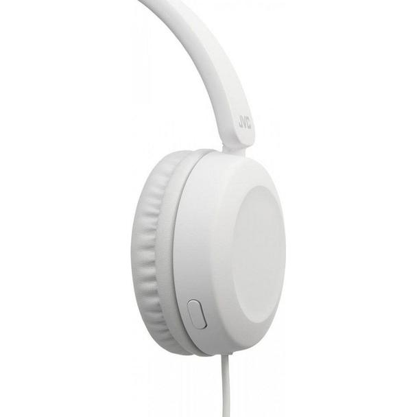 Słuchawki przewodowe nagłowne jack 3,5mm z mikrofonem JVC HA-S31M-W-E białe