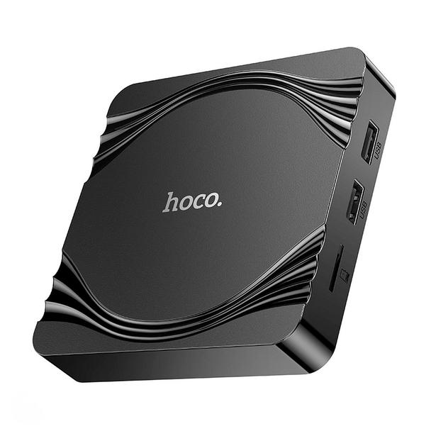 TV box Hoco WiFi 4K Android  DQ10 czarny