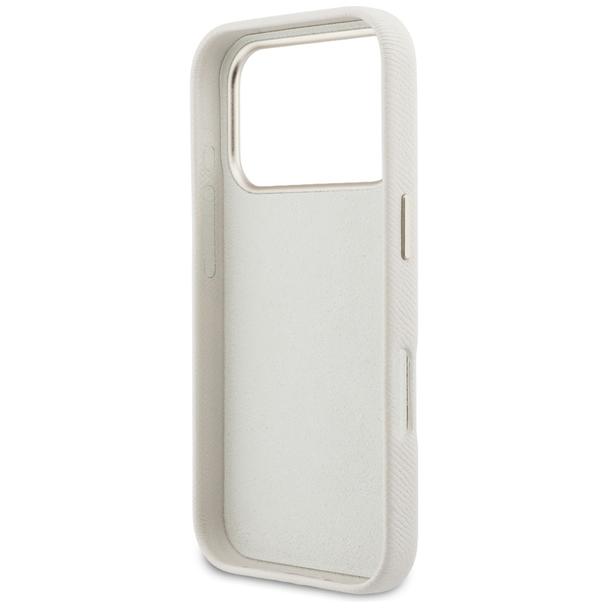 GUESS futerał do IPHONE 17 Pro Max GUHCP17X5PS4RGGE (PU FW Resin Logo) beżowy