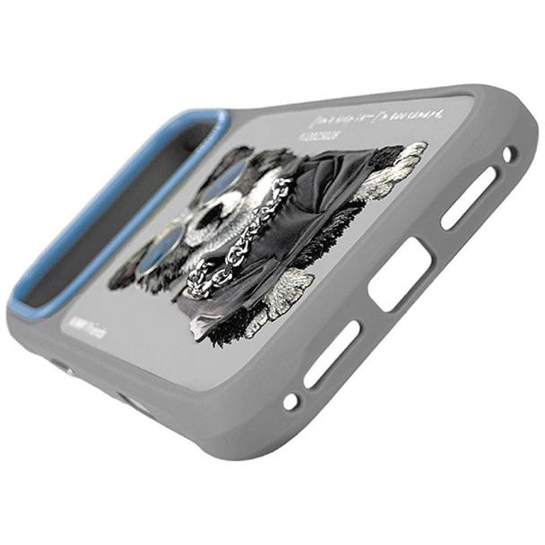 NIMMY futerał GLASSES COOL DOG do IPHONE 18 Pro/17 Pro szary