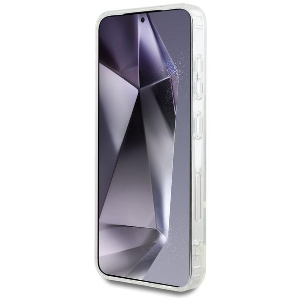 KARL LAGERFELD futerał do SAMSUNG S25 KLHMS25SHLSCHH (Magnetic IML Metal Choupette Head) biały