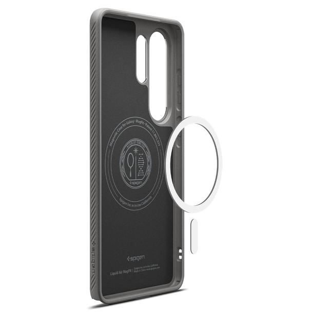SPIGEN futerał LIQUID AIR MAG kompatybilny z MagSafe do SAMSUNG S26 Ultra marble grey