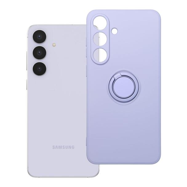 Futerał do Samsung S25 FE Silicone Ring fioletowy