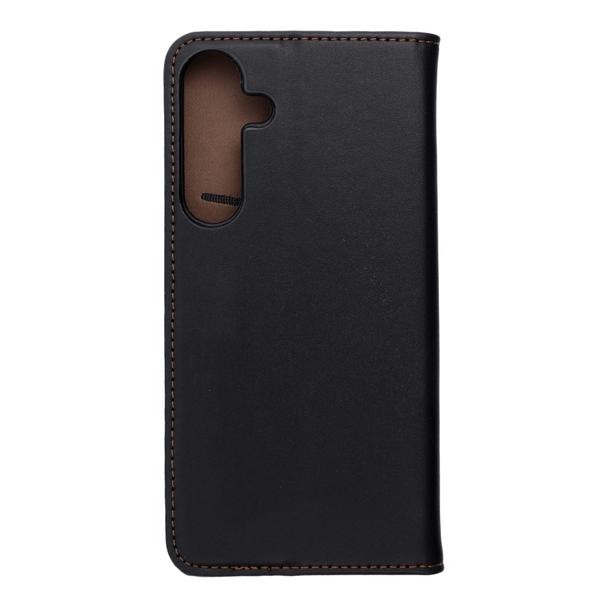 Etui z klapką na Samsung S25 PLUS Smart Pro Book skórzane czarne