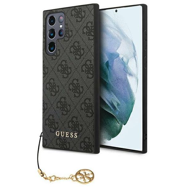 GUESS futerał do SAMSUNG S24 Ultra GUHCS24LGF4GGR (4G Charm) czarny