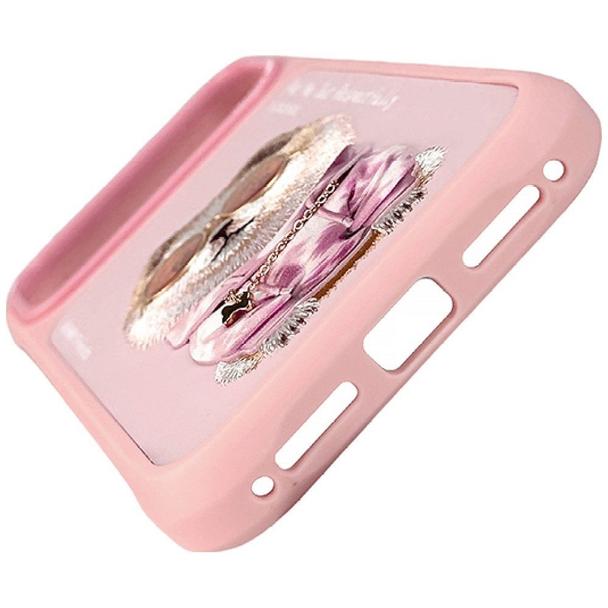 NIMMY futerał GLASSES COOL DOG do IPHONE 18 Pro/17 Pro różowy