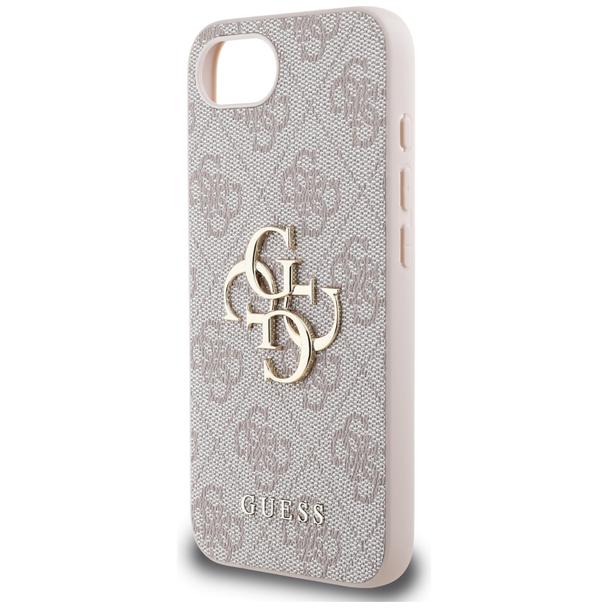 GUESS futerał do IPHONE 16e (SE 4 2025) GUHCPSE44GMGPI (4G PU Big Logo) różowy