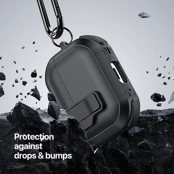 DUX DUCIS futerał PECP ochronny TPU+PC na AirPods 4 czarny