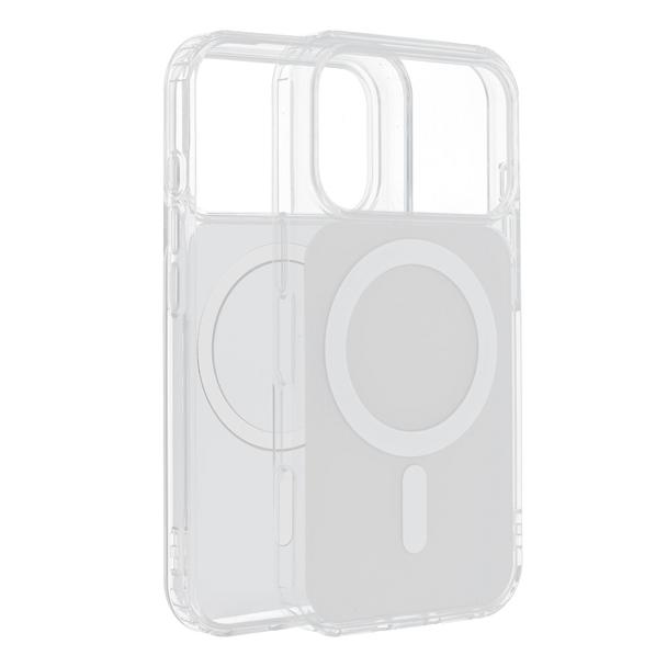 Futerał do iPhone 16 PRO Clear Fusion Mag Cover zgodny z MagSafe biały