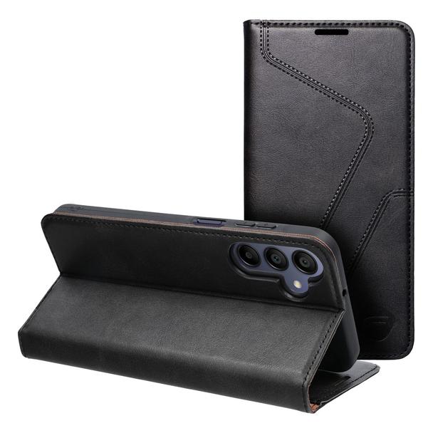 Pokrowiec na Samsung A15 5G Forcell F-Protect RFID Blocker Book czarny