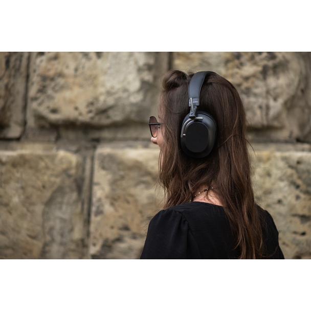 Słuchawki bezprzewodowe nauszne Forcell F-Audio Pro Sound Craft ANC czarne