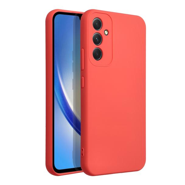 Futerał do Samsung A34 5G Silicone brzoskwiniowy