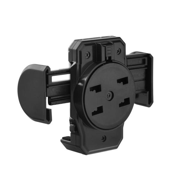 Uchwyt samochodowy do szyby / deski / kratki z ramką na zdjęcie (17 cm) czarny