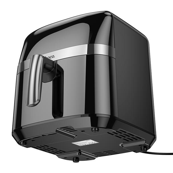 Frytkownica beztłuszczowa Air Fryer Hoco z ekranem dotykowym 8L 1700W HE20 czarna