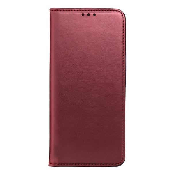 Etui z klapką na Honor 200 Smart Magneto burgundowe