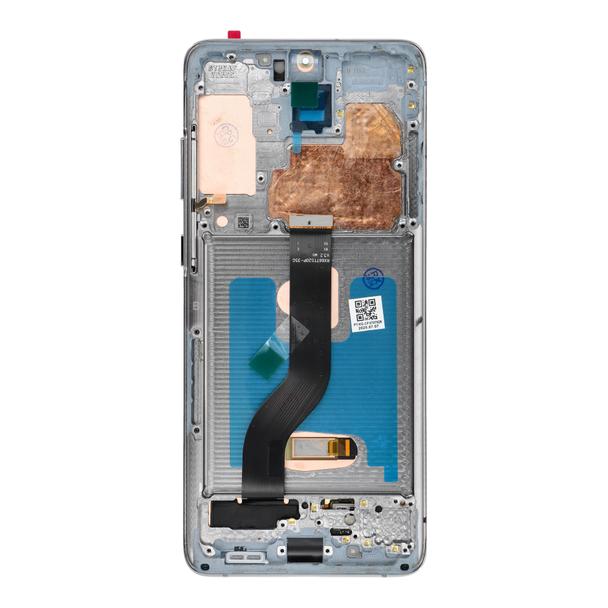 Wyświetlacz LCD do SAMSUNG S20 Plus Grey SOFT OLED z ramka