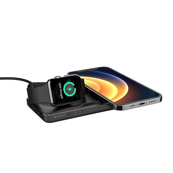 Powerbank zgodny z Magsafe Veger MagMulti (W1156) PD QC3.0 3A 22,5W 10000 mAh z ładowaniem indukcyjnym czarny