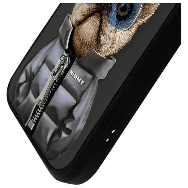NIMMY futerał COOL&CUTE 2.0 Dog do IPHONE 15 Pro Max czarny