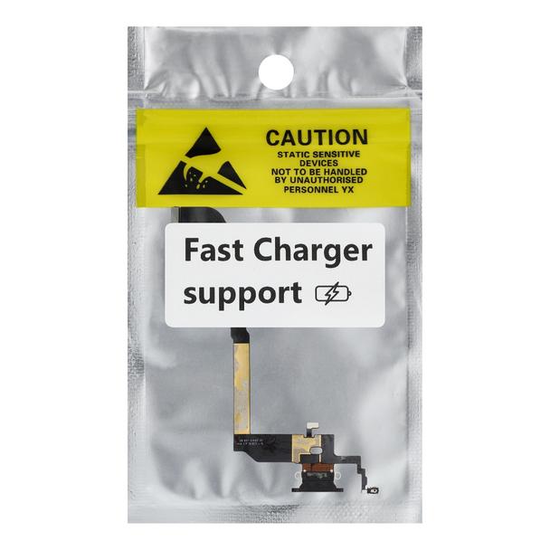 Taśma ładowania USB do IPHONE X czarny (demotaż)