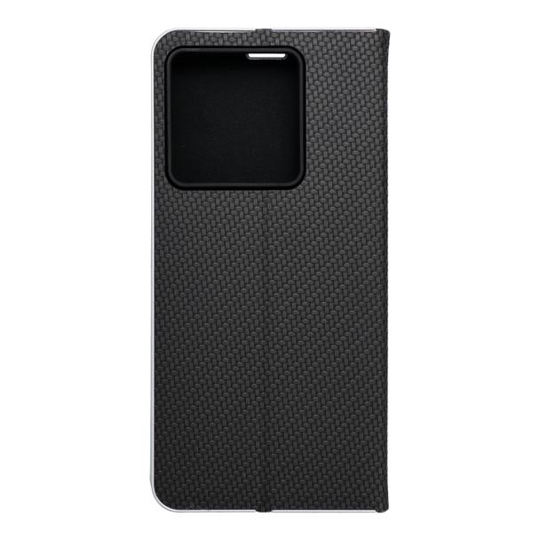 Etui z klapką na Xiaomi 13T Luna Book Carbon czarne