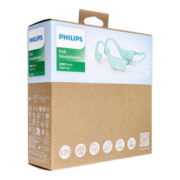 Słuchawki bezprzewodowe kostne Philips TAK4607GR/00 zielone