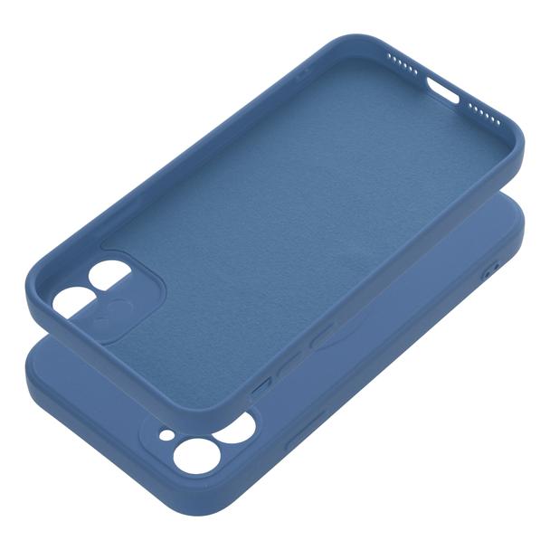 Futerał do iPhone 11 Silicone Mag Cover zgodny z MagSafe niebieski
