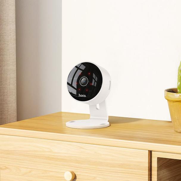 Kamera wewnętrzna Hoco 4MP Full HD Wi-Fi D7 biała