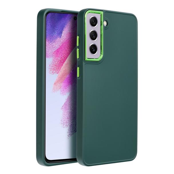 Futerał do Samsung S21 FE Frame zielony